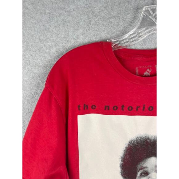 Brooklyn Mint Notorious BIG Ready to Die T Shirt Mens M Red Rap Album Cover - Picture 3 of 9